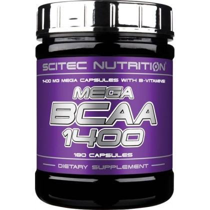 Mega BCAA 1400 180 capsules Scitec Nutrition